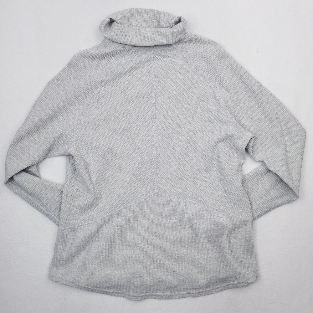 Kuhl Petra Turtleneck Womens Extra Large Gray Thermal Pullover Thumbhole Sleeve - Picture 8 of 13